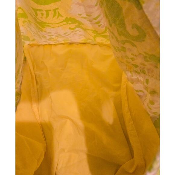 Lilly Pulitzer Jubilee Shift Dress Cap Sleeve Embroidered Pockets V-Neck Size 14 - Picture 11 of 11